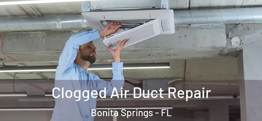  Clogged Air Duct Repair Bonita Springs - FL